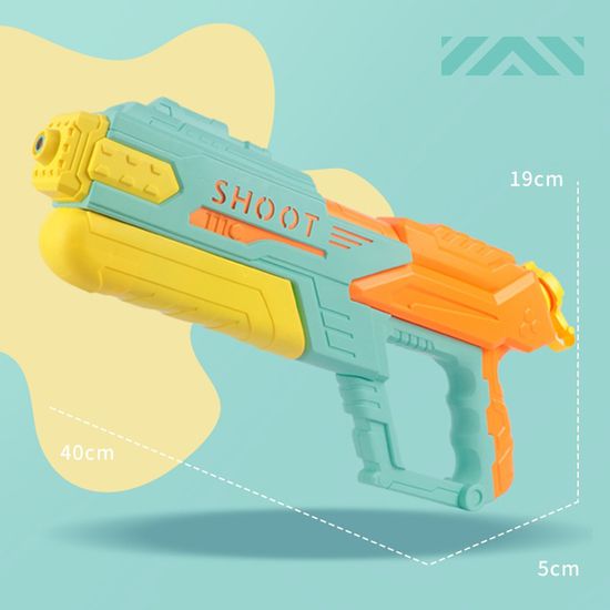 대형 컬러 물총 대용량 물놀이 장난감 총 샷건 파워건