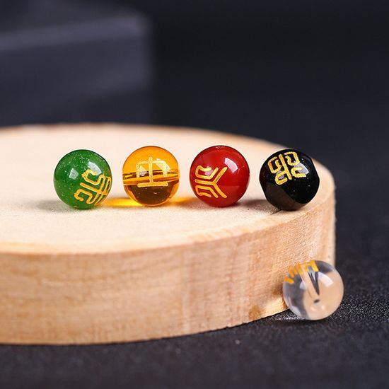 오행 염주 팔찌 불교 108 합장주 단주알 만들기 재료
