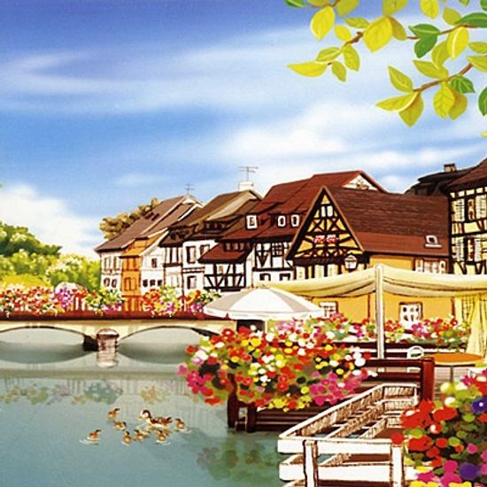 1000조각 직소퍼즐▶ 주인공이 되는 마을 콜마르 (OMP1020)