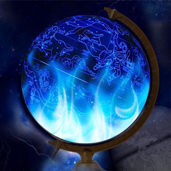 낮엔 지구본 밤엔 별자리 LED조명 지구본 220-HGS