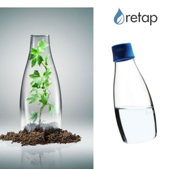 천연 유리 보틀 리탭 보틀 800ml /retap bottle 800ml