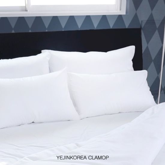 클라모프 120수 무지 순면 호텔 베개커버