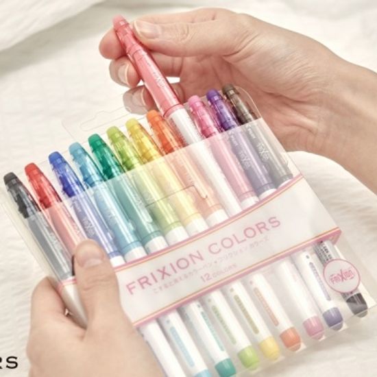 파이롯트 지워지는 싸인펜-프릭션 COLORS 12색 120M