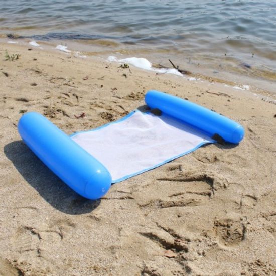 썸머 비치 플로팅 해먹 접이식 에어 튜브 수영장 캠핑