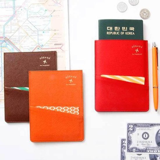 여행용 카드 여권 커버 케이스 분실 도난 방지[W5B792