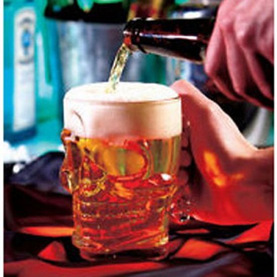 Crystal Skull beer(해골 맥주잔) 500cc