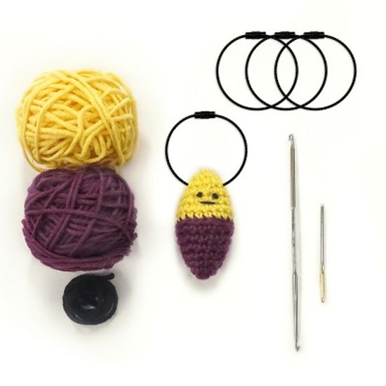 미니 고구마 키링 - Knitting kit