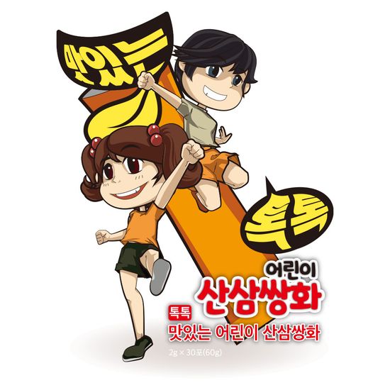 금관 설탕제로 맛있는 어린이 산삼쌍화 톡톡 30포