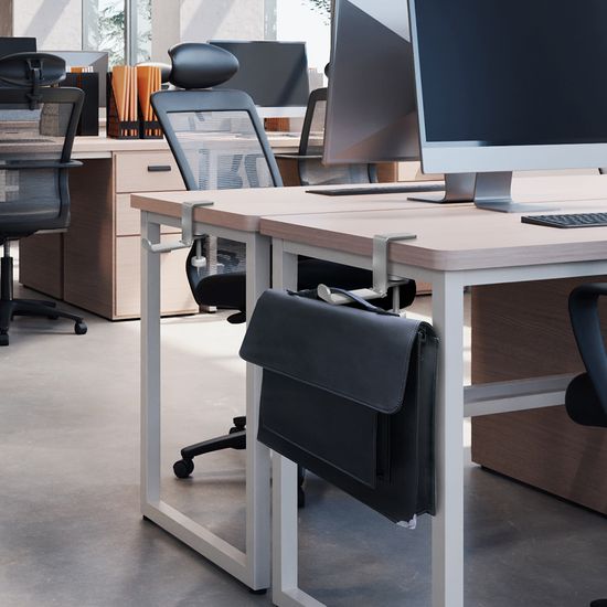 에이핀 무타공 접이식 책상가방걸이