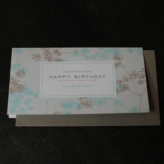 디비디 일러스트 카드 - Birthday