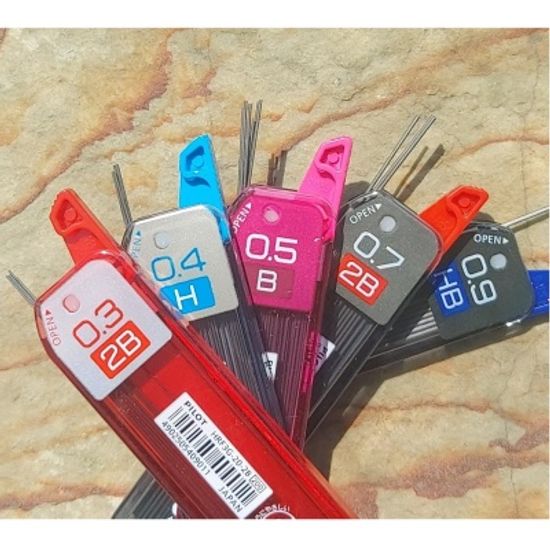 파이롯트 Neox 그라파이트 0.9mm 샤프심 1갑(10통)