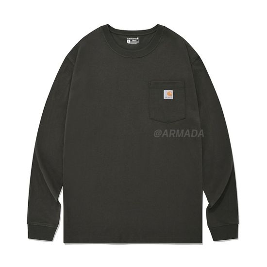 칼하트 K126 워크웨어 포켓 긴팔티셔츠 (8colors)