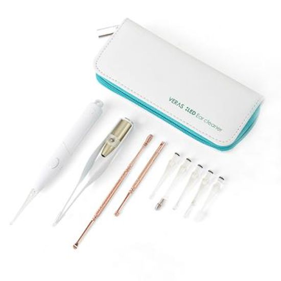 베라스 6헤드 멀티형 실리콘헤드 LED 귀이개 VE-W20