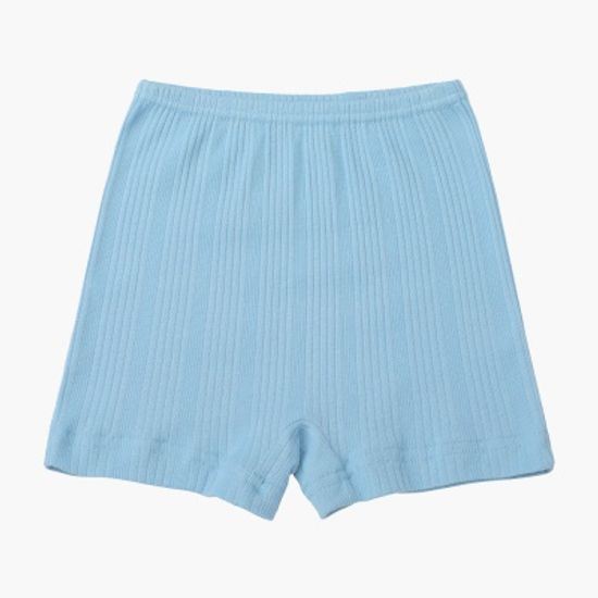 위드오가닉 리브드(Ribbed)사각팬티2종 _블루