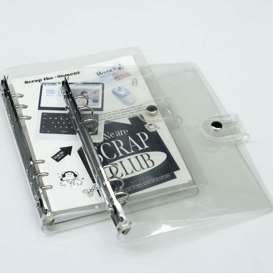 루카랩 A5 19R 6공 포켓 PVC 다이어리 커버