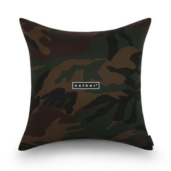 nother Camouflage Pillow (Dark Woodland) / 나더 카모플라쥬 필로우 쿠션 (다크 우드랜드)