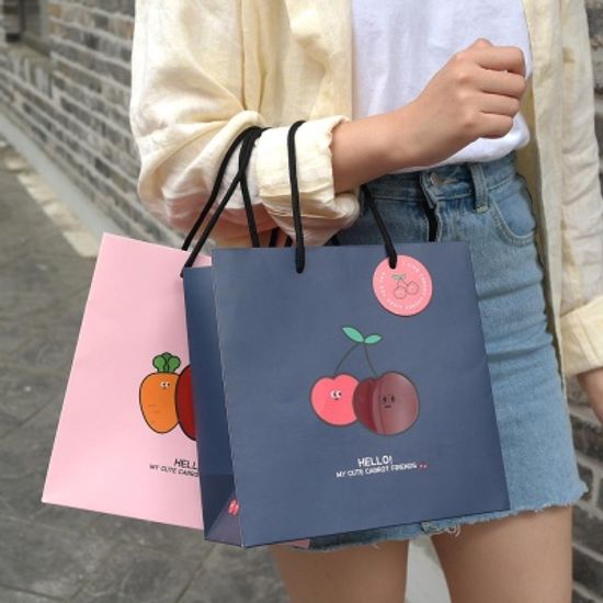 핑크풋 2000당근친구들포인트쇼핑백