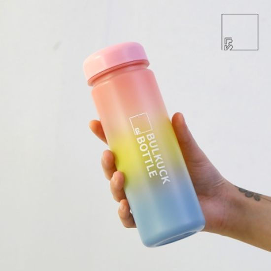 BULKUCK 트라이탄 레인보우 보틀 500ml (핑크)