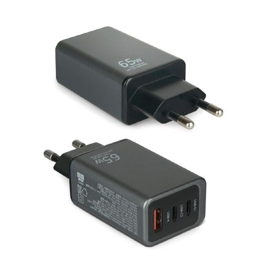 핸드폰 노트북 고속충전기 3포트 / CY132ADP65W