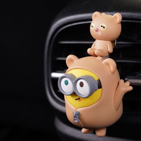 미니언즈 차량용 방향제 곰돌이 밥앤팀