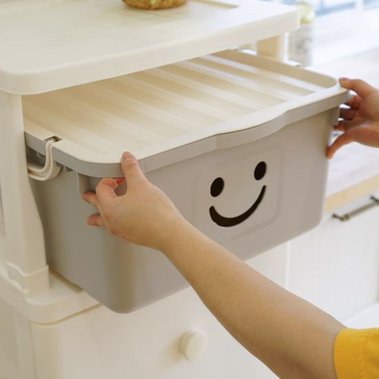 장난감 정리함 모던 와이드 초대형 해피박스 46L 2P