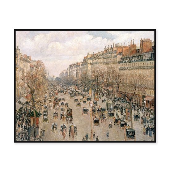 피사로 - 몽마르트르 대로 Boulevard Monmartre