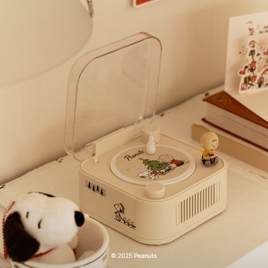 룸디 스누피 LP 감성 사운드 블루투스 스피커