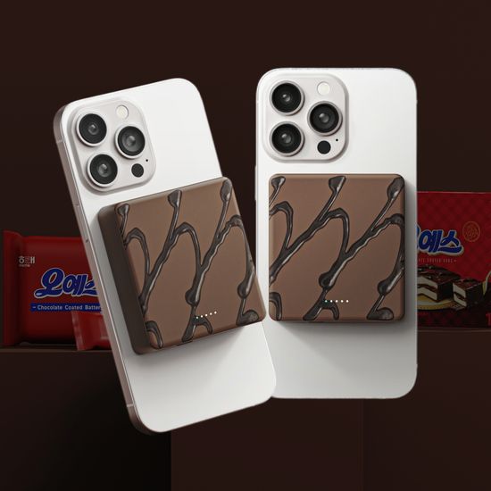 미니덕트 오예스 맥세이프 보조배터리 4000mAh