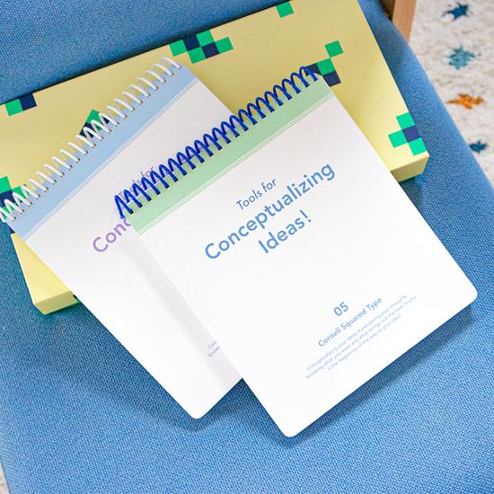 Conceptualizing Ideas 모눈 라인 코넬 스프링노트