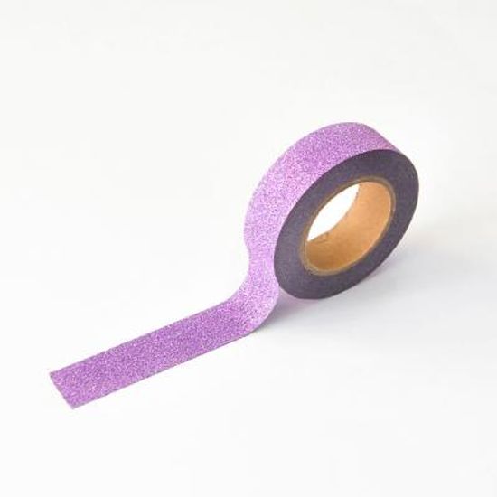 왈가닥스 글리터 마스킹테이프 - 234 Amethyst