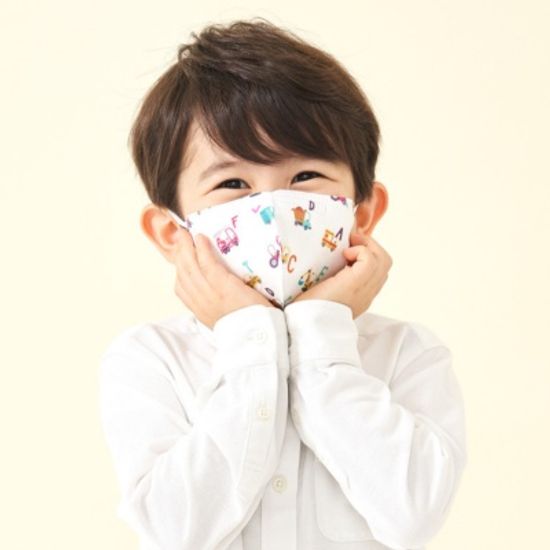 알파벳자동차 국내산 유아 어린이 캐릭터 마스크 10매