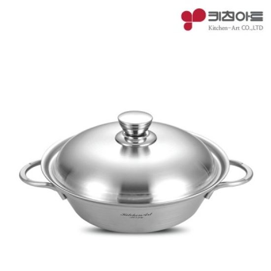 키친아트 인덕션 밀푀유나베 감자탕 전골 냄비 24cm