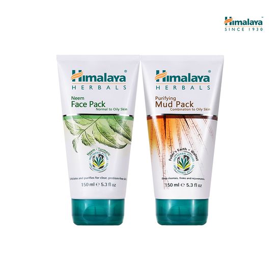 히말라야 님 페이스팩 150ml + 머드팩 150ml
