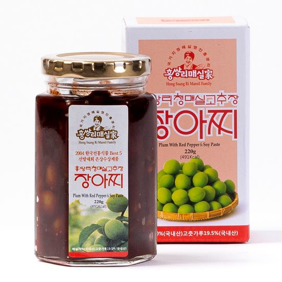 홍쌍리 청매실농원 고추장장아찌 220g