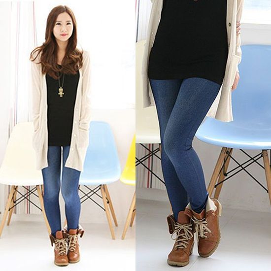 잠자리포켓 청나염 기모레깅스 SD-4005(W287102)