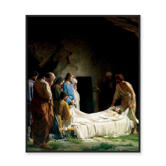 칼 블로흐 - 예수 그리스도의 장례 Burial of Christ 