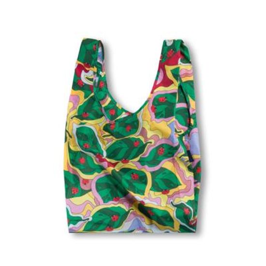 [바쿠백] 장바구니 접이식 시장가방 Ladybug Leaf