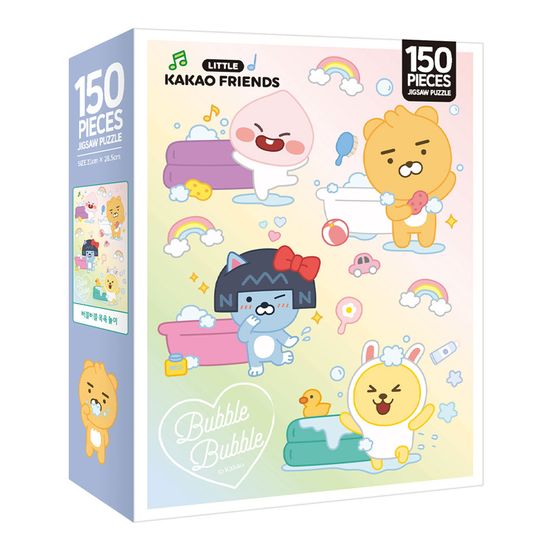 직소퍼즐 카카오프렌즈 버블버블 목욕놀이 150피스