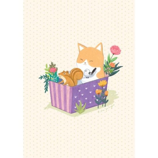 꽃 상자 / 일러스트 액자