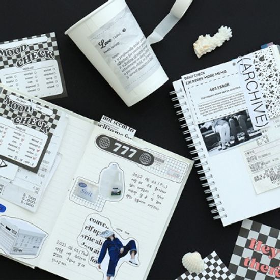 색종이 스티커 팩 ver.2 (50매)