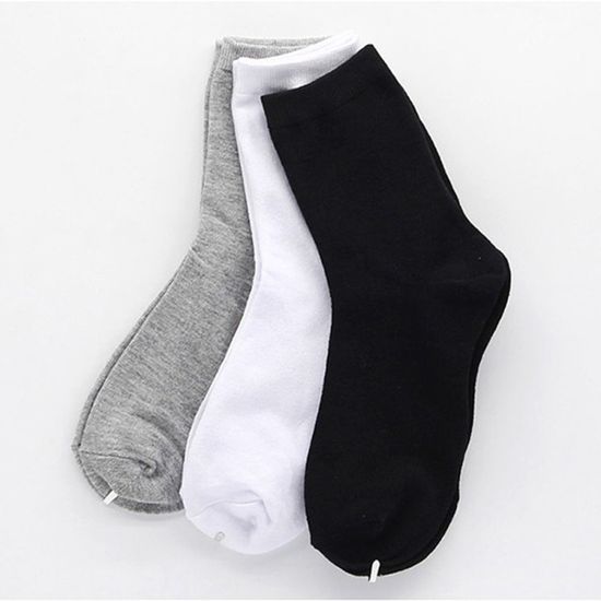 흰색 1켤레 무지 양말 남자 직장인 회사원 중고등학생