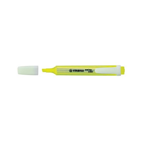 스윙쿨형광펜(노랑/1자루/Stabilo)(W03677E)