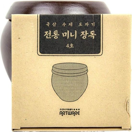 국산 수제도자기 전통 미니장독대 4호(WFJYFQ6)