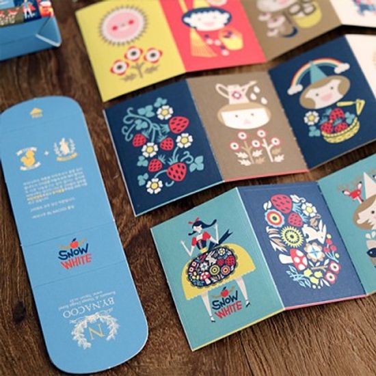 라벨 스티커팩-15 스노우 (천소)