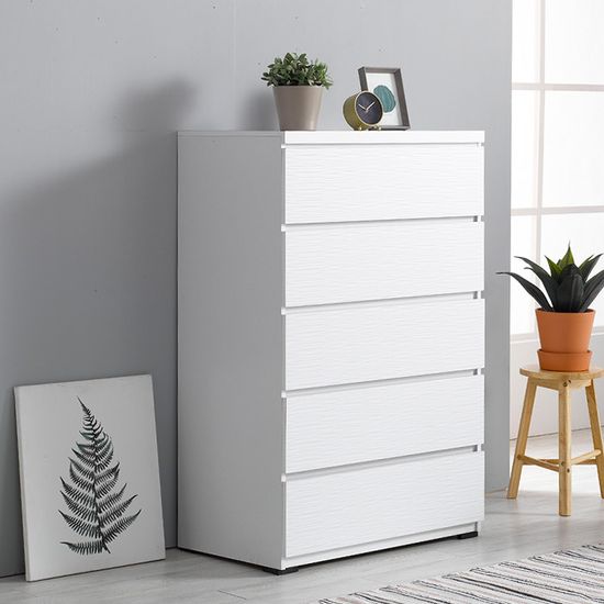 깔끔하게 정리되는 5단서랍장 80cm TP341