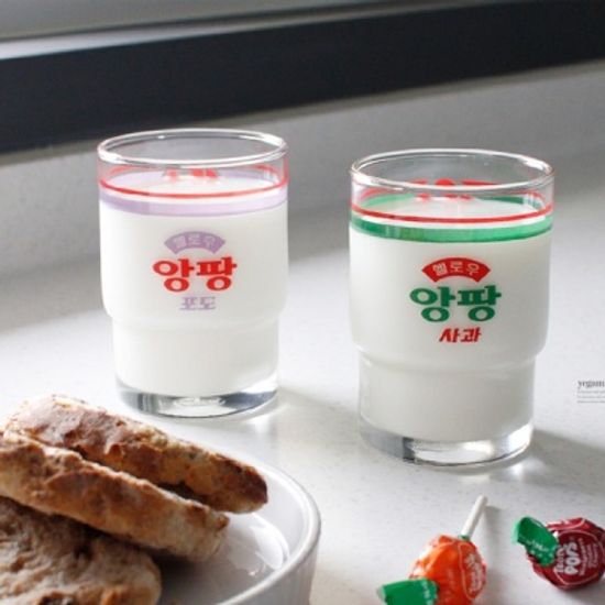 [2HOT] 서울우유 레트로 굿즈 앙팡 키즈컵