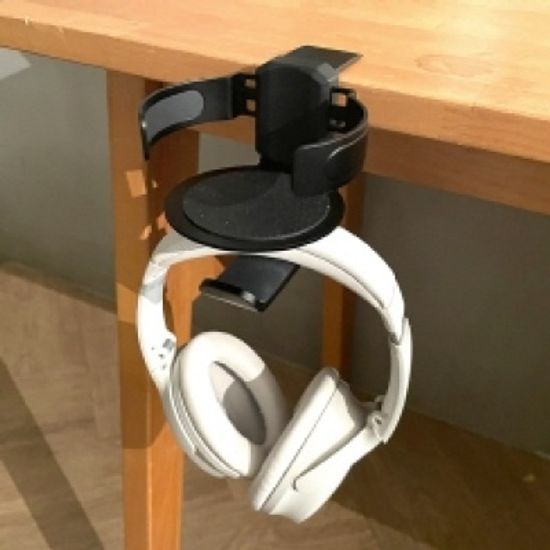 2in1 알루미늄 컵홀더 헤드셋 가방걸이 다용도 거치대