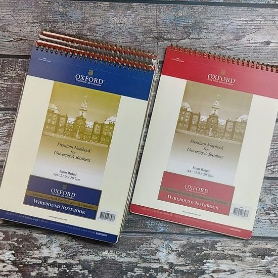 옥스포드 절취 스프링노트-A4 90매 상철 D01 5권