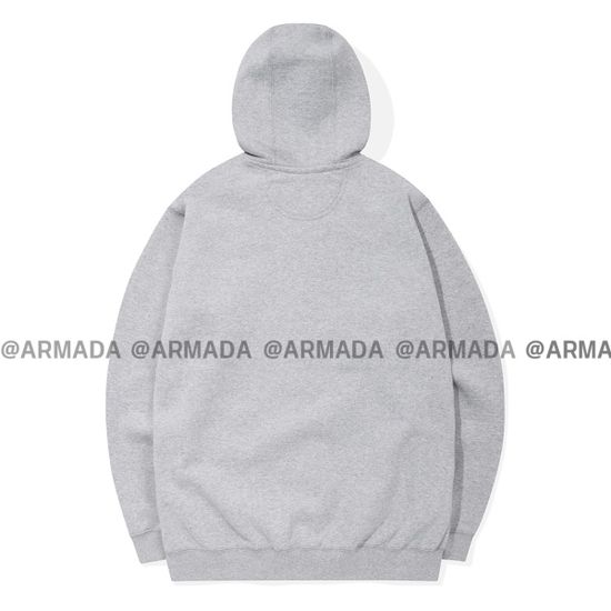 칼하트 K122 미드웨이트 후드집업 그레이