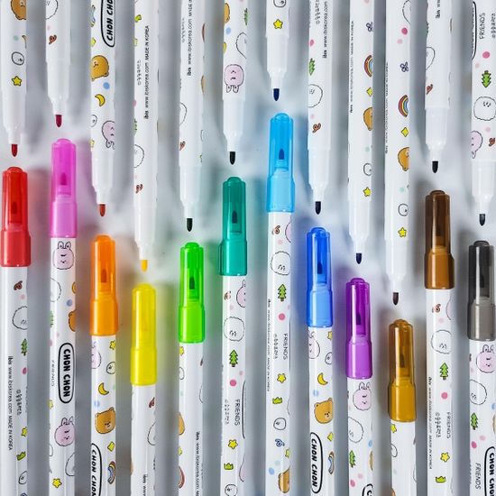 4500 12색아이비스사인펜(CR)-블루